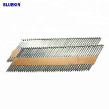 34 degree 3.33*90mm galvanized paper collated strip framing nails